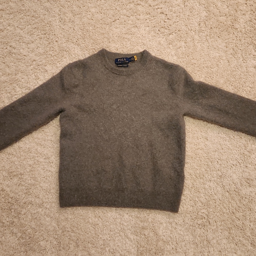 Green Polo sweater